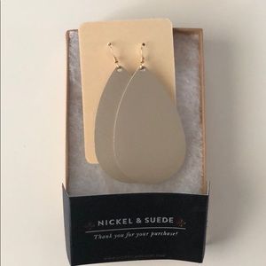 Luxe Linen Size Medium Earrings (N&S)